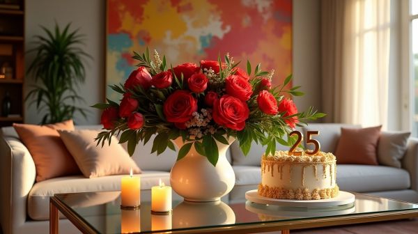 Osez une déco anniversaire 25 ans audacieuse et mémorable